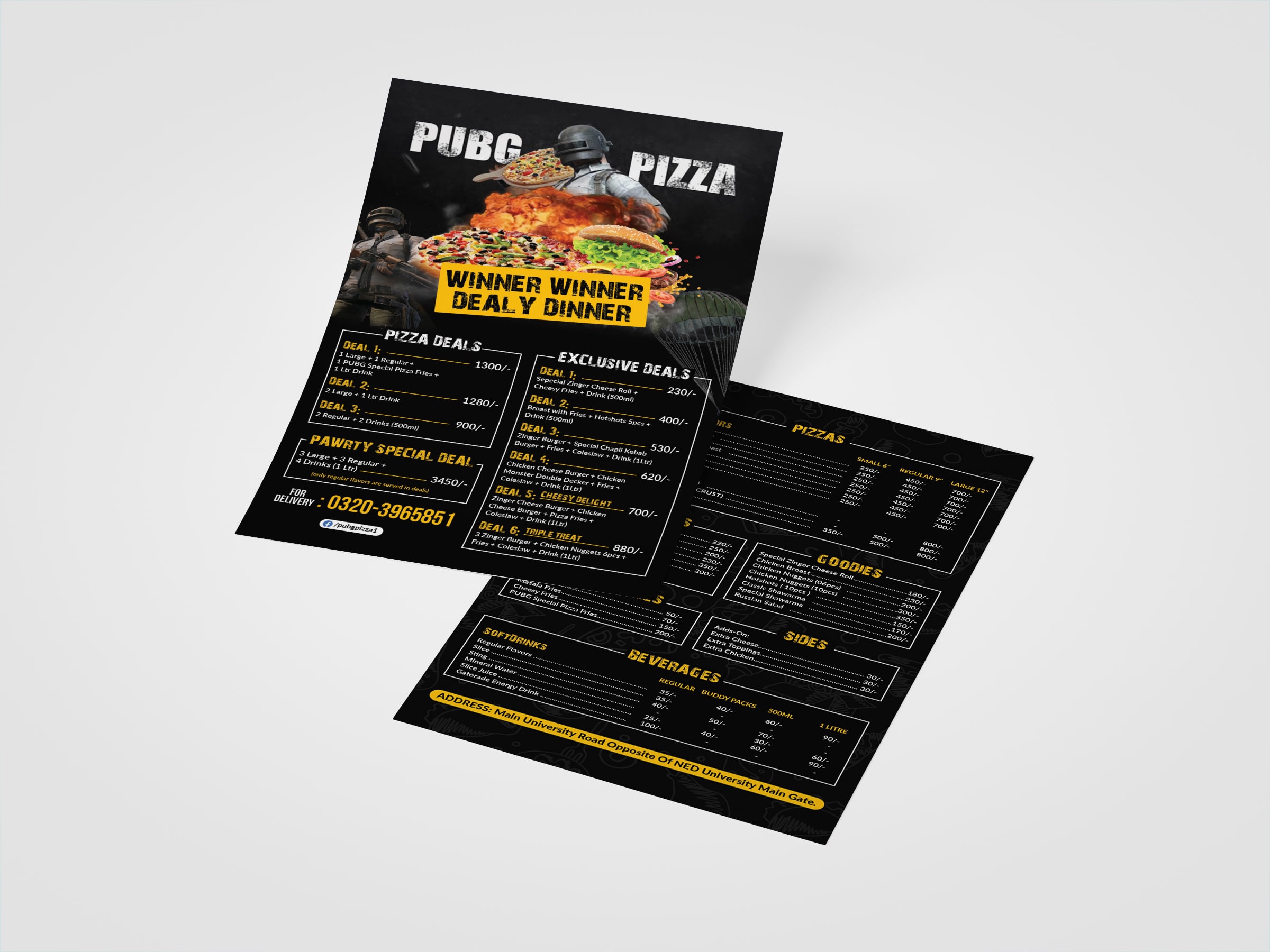 Flyer and Catalog Design Sample for Business Marketing in London