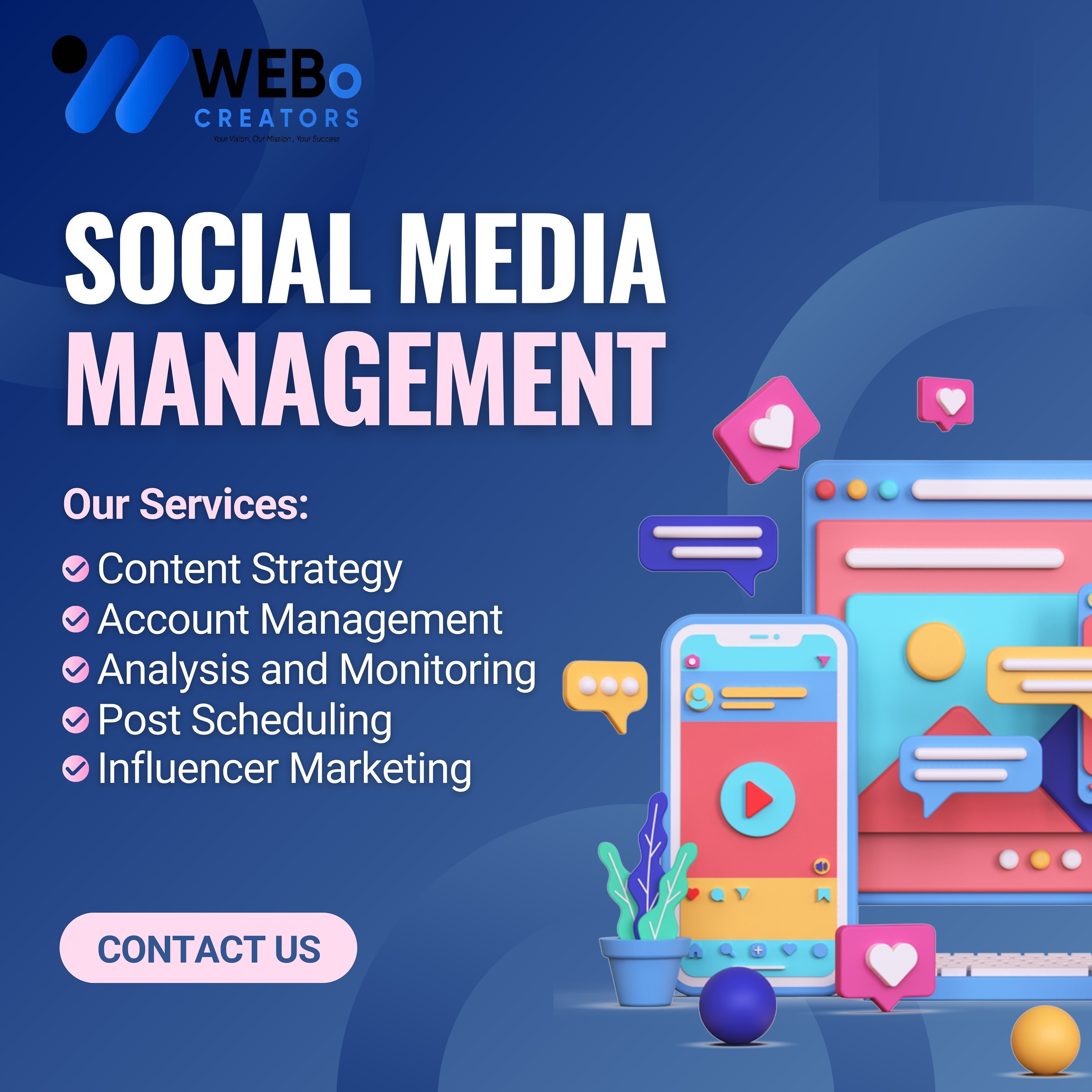 Social Media Account Management Services in London | Facebook Instagram Marketing