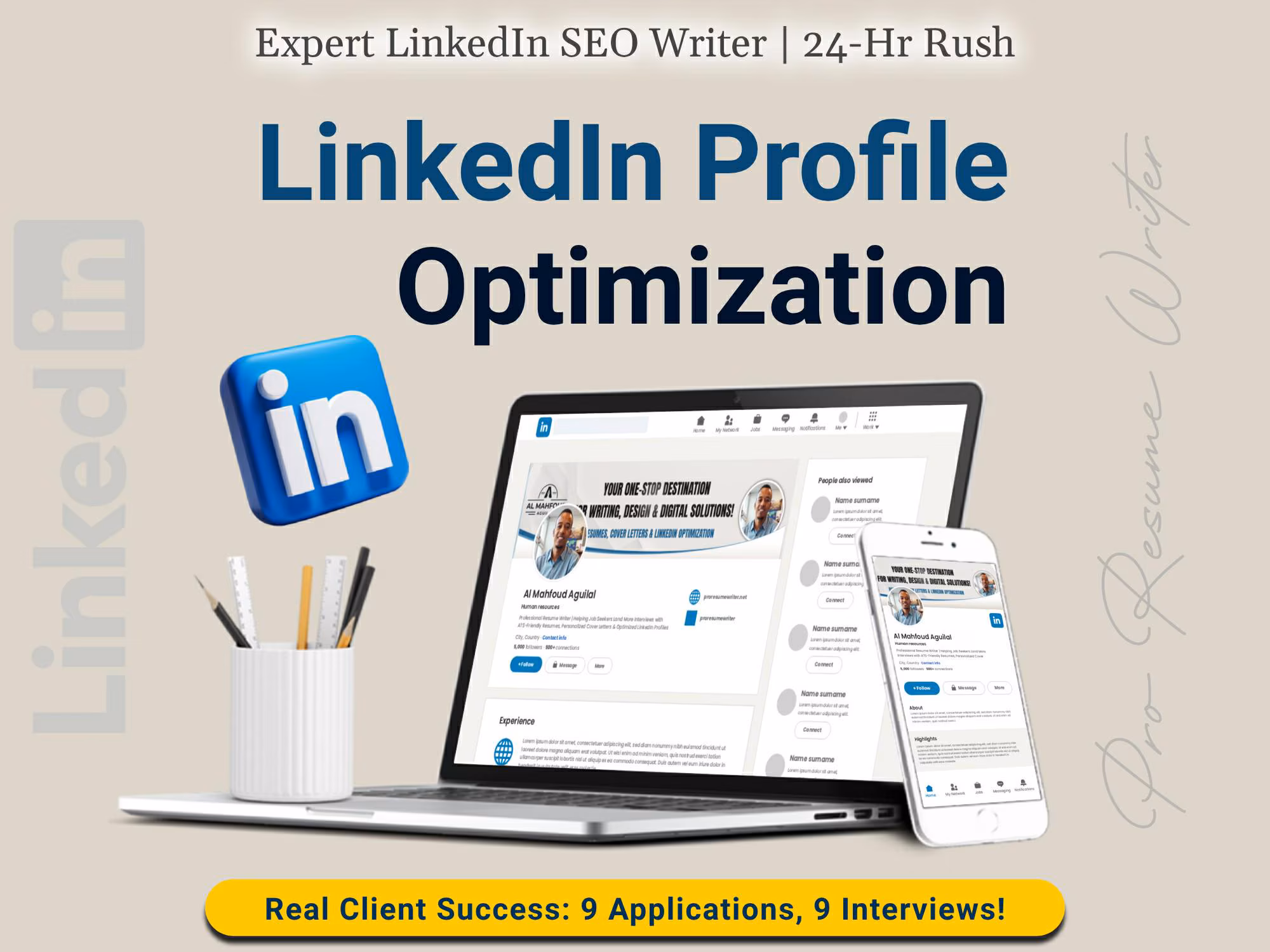 Profile Optimization & Enhancement LinkedIn Profile Building & Writing Services in London 2026