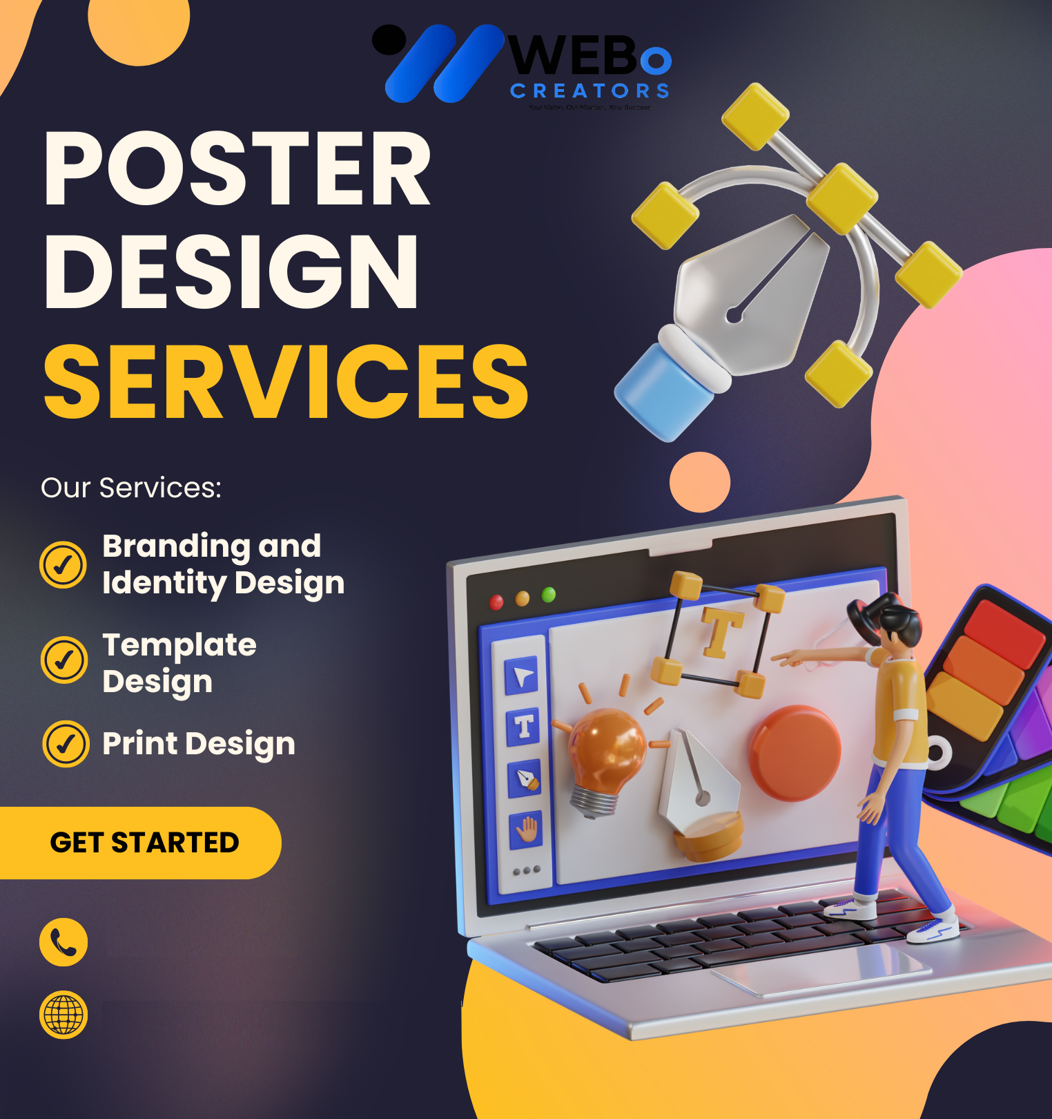 Best Print Design Services in London Flyers Brochures Posters