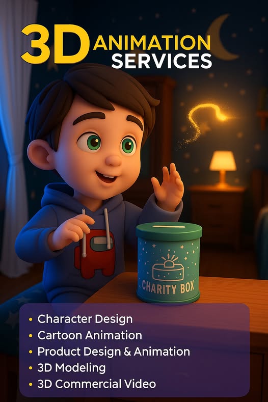 Motion Graphics Services - 3D Animation Studio Agency in London