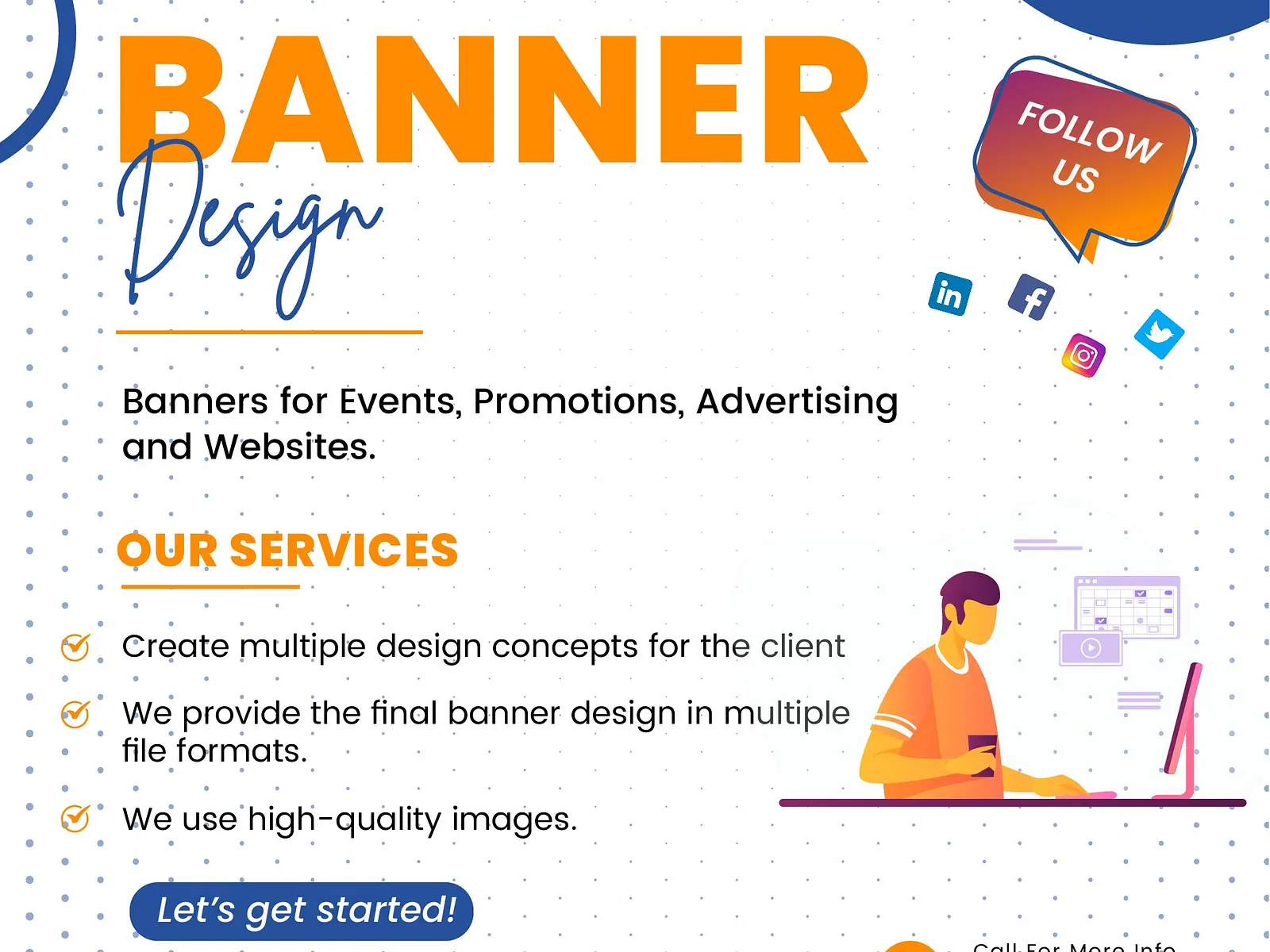 Web Banner & Social Banner Design Services in London